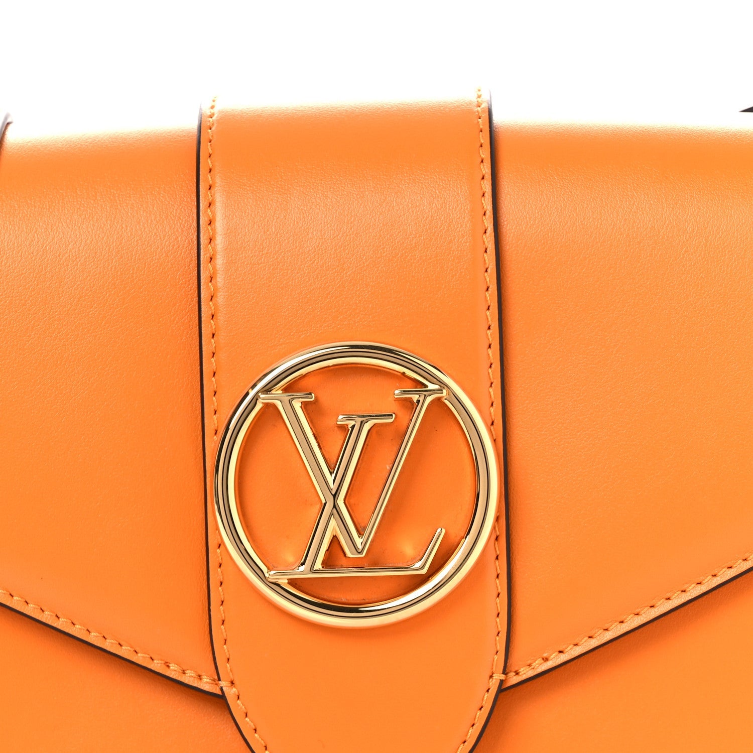 Louis Vuitton Smooth Calfskin LV Pont 9 Summer Gold