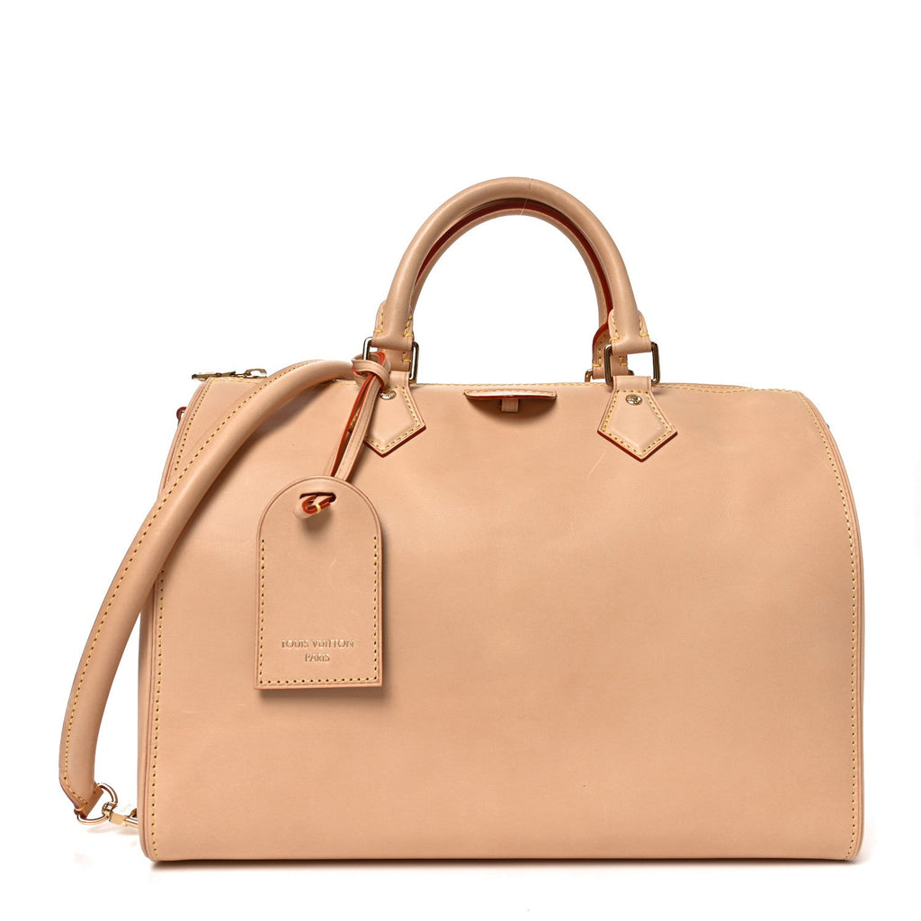 Louis Vuitton Vachetta Speedy Soft 30 Beige