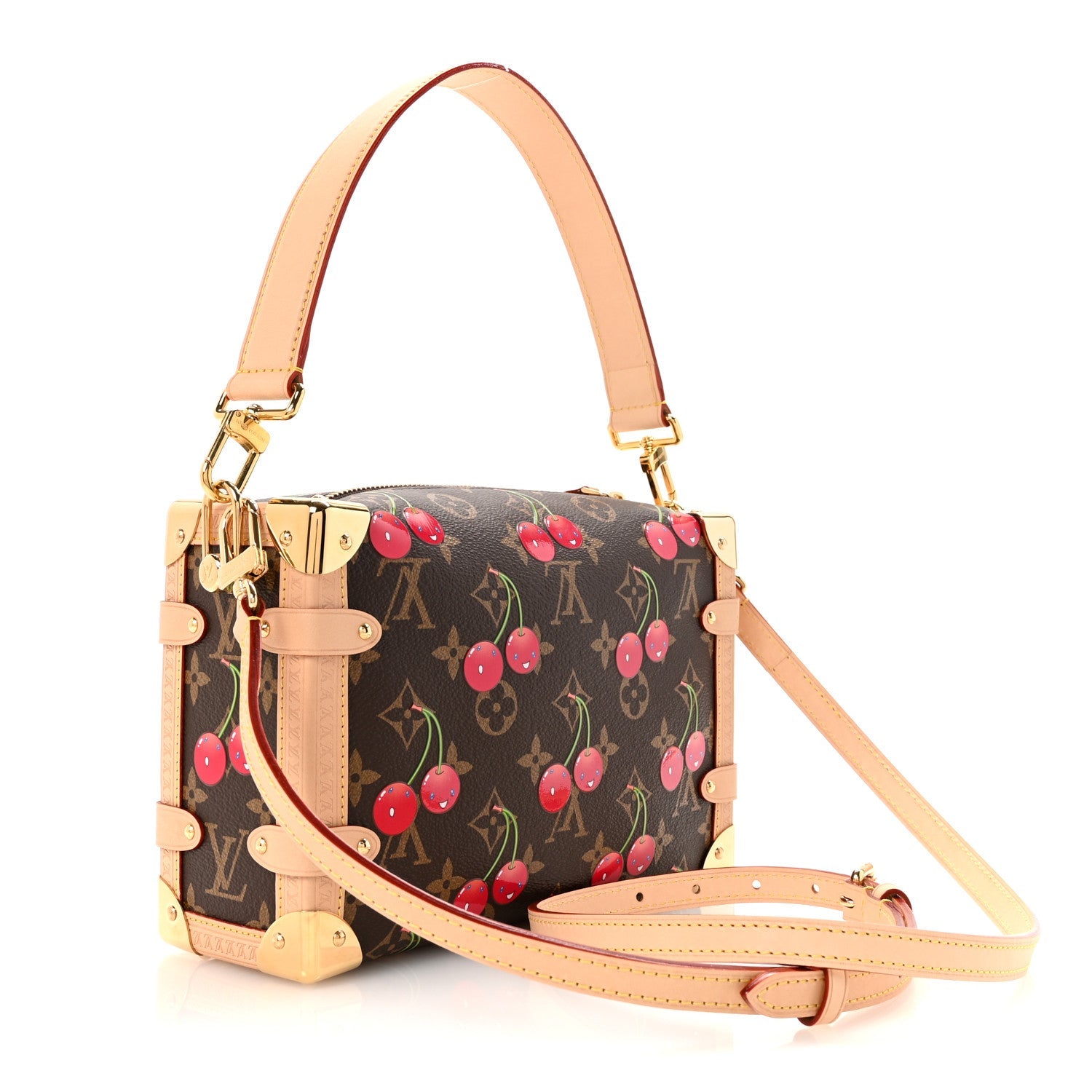 Louis Vuitton LV X TM Monogram Cerises Side Trunk MM