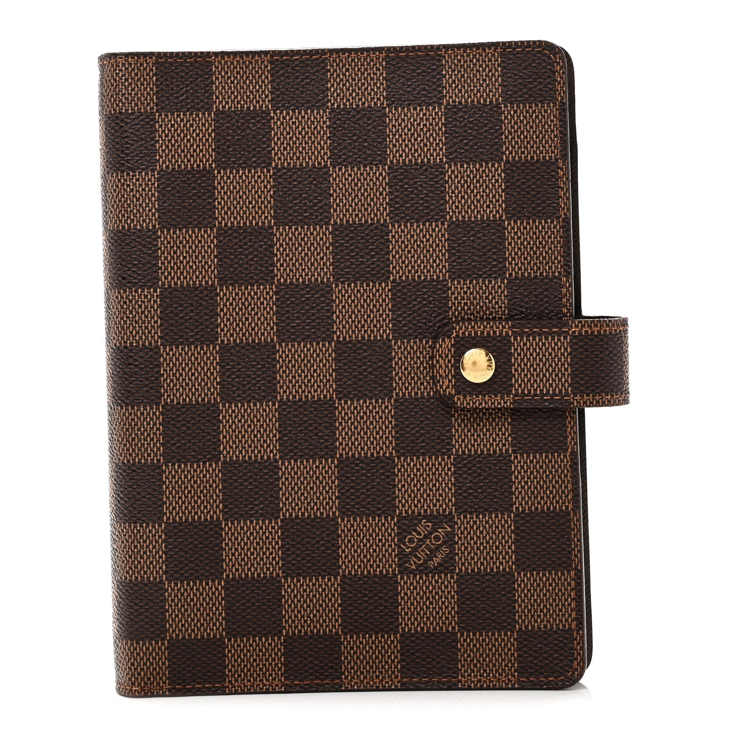 Louis Vuitton Damier Ebene Medium Ring Agenda Cover