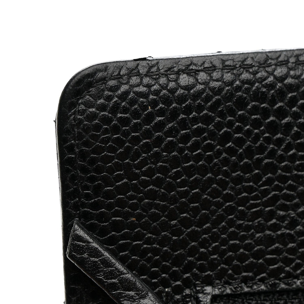 Chanel Caviar Quilted Wallet on Chain WOC Black