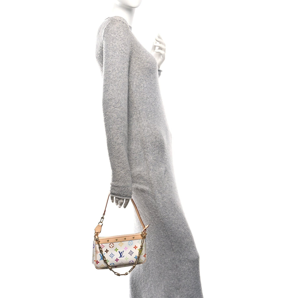 Louis Vuitton LV X TM Monogram Multicolor Pochette Accessories White