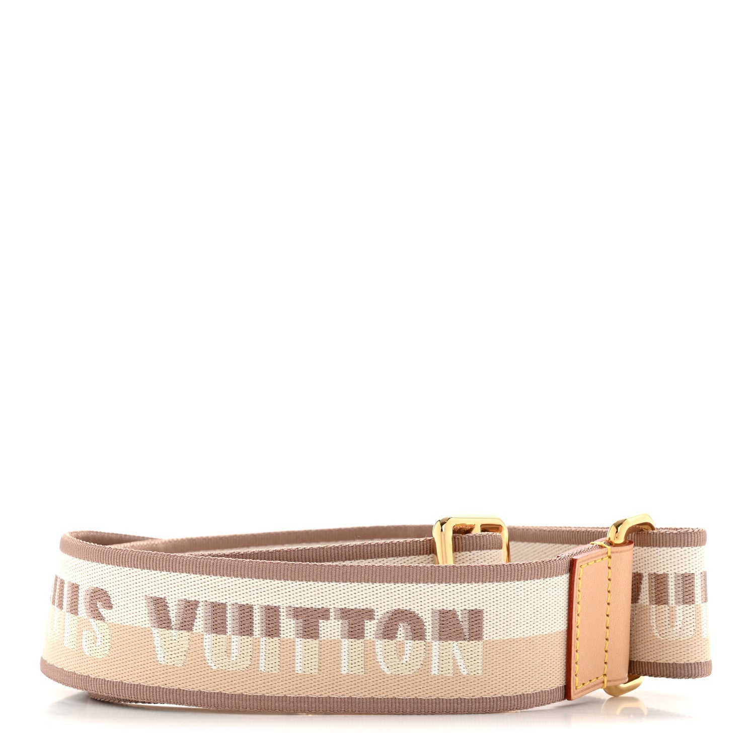 Louis Vuitton Jacquard Speedy Bandouliere 20 Shoulder Strap Beige
