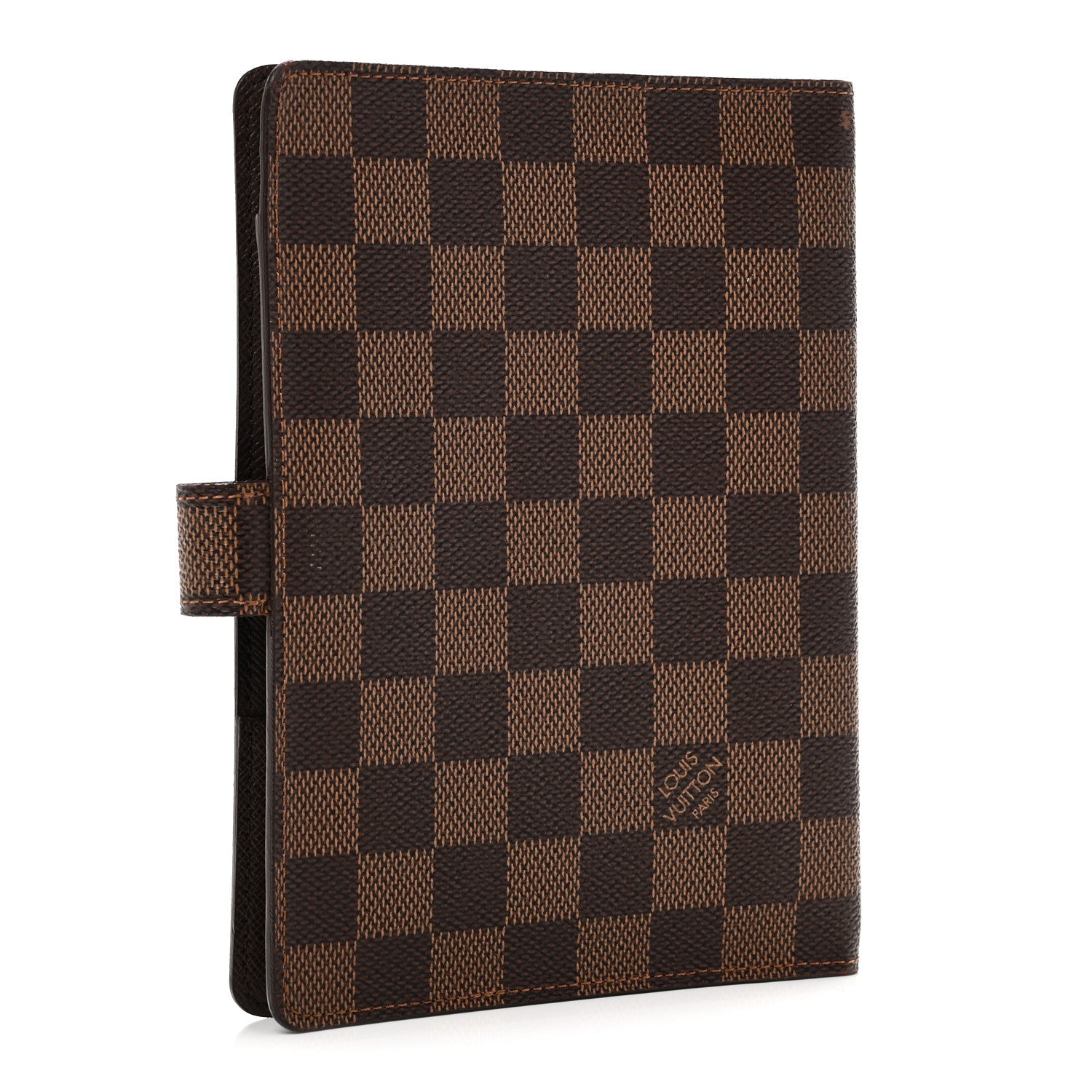 Louis Vuitton Damier Ebene Medium Ring Agenda Cover
