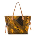 Louis Vuitton Monogram Kusama Waves Neverfull MM Yellow