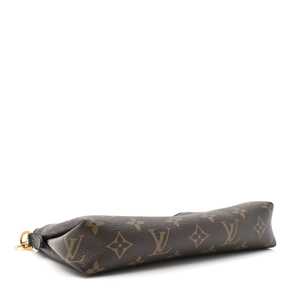 Louis Vuitton Monogram Pallas Clutch Black