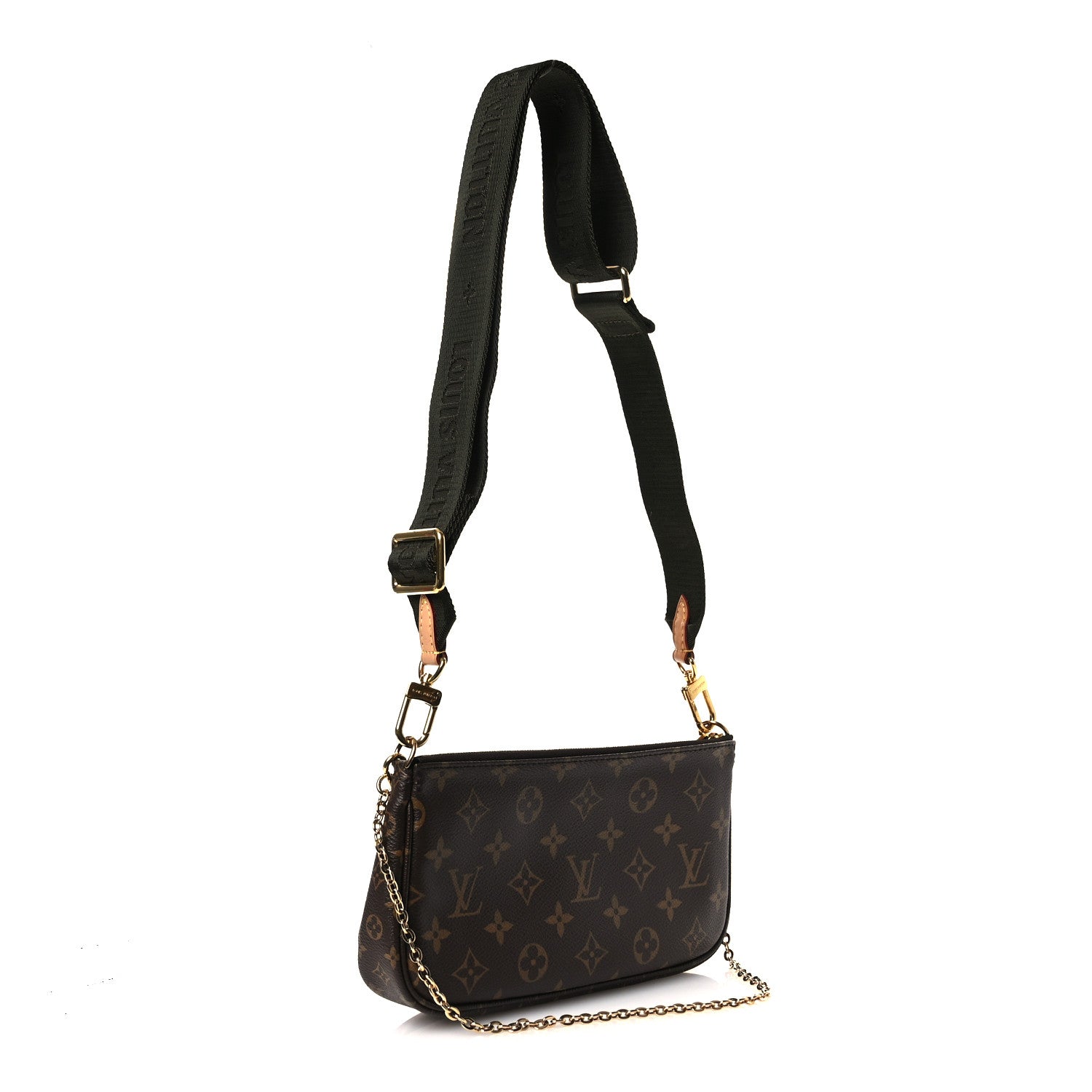 Louis Vuitton Monogram Multi Pochette Accessories Kaki