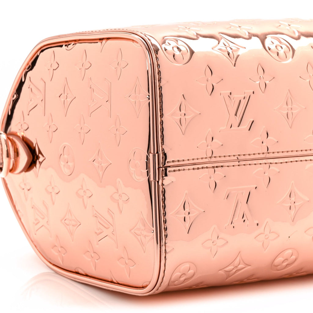 Louis Vuitton Monogram Miroir Speedy Bandouliere 25 Copper