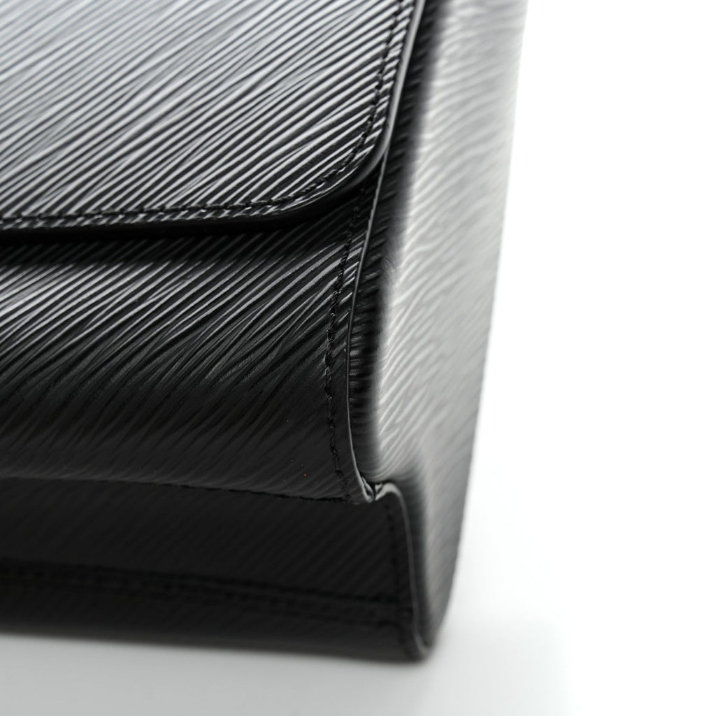 Louis Vuitton Epi Twist Shoulder Bag MM Black