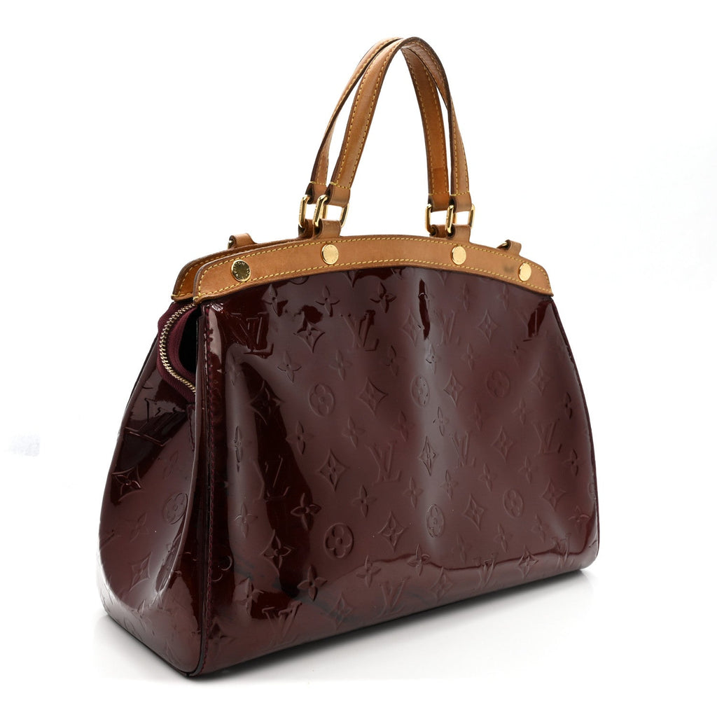 Louis Vuitton Vernis Brea MM Rouge Fauviste