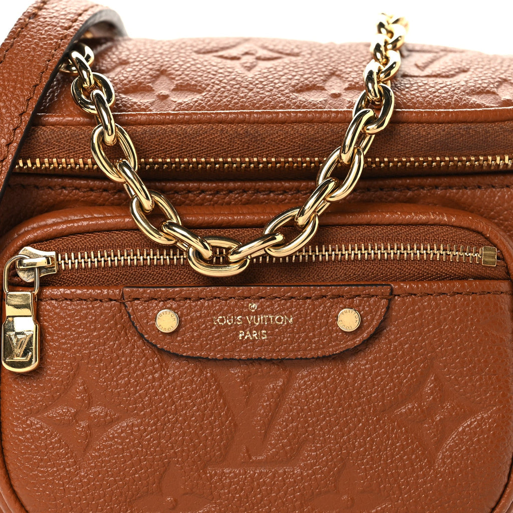 Louis Vuitton Empreinte Mini Bumbag Cognac
