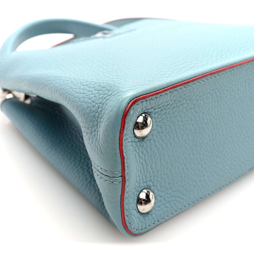 Louis Vuitton Taurillon Capucines BB Ciel