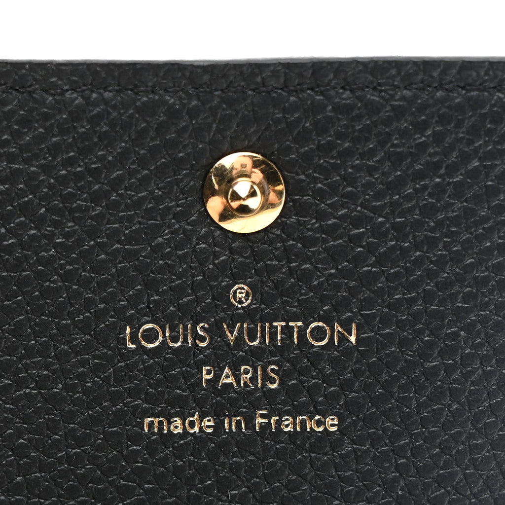 Louis Vuitton Empreinte Business Card Holder Black