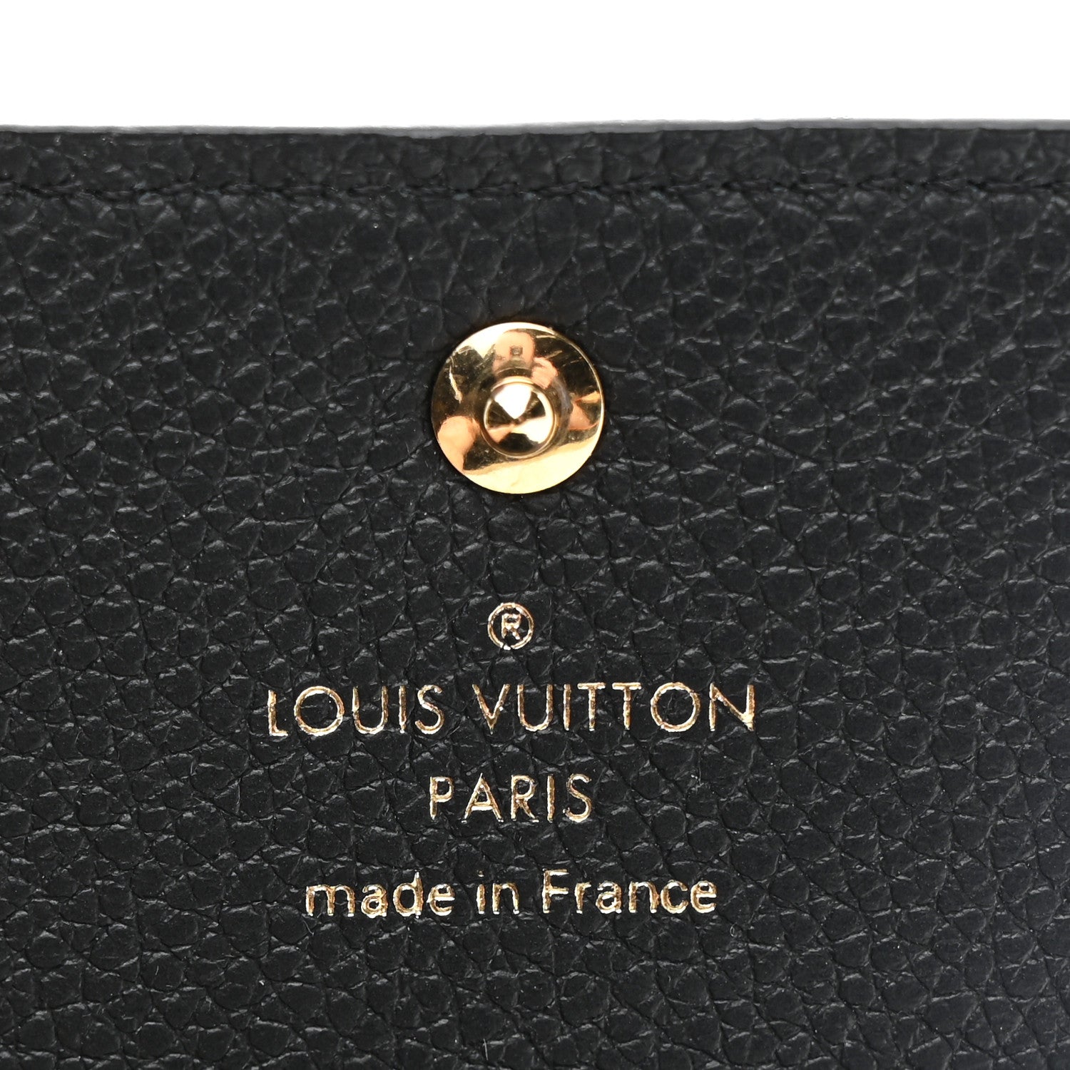 Louis Vuitton Empreinte Business Card Holder Black