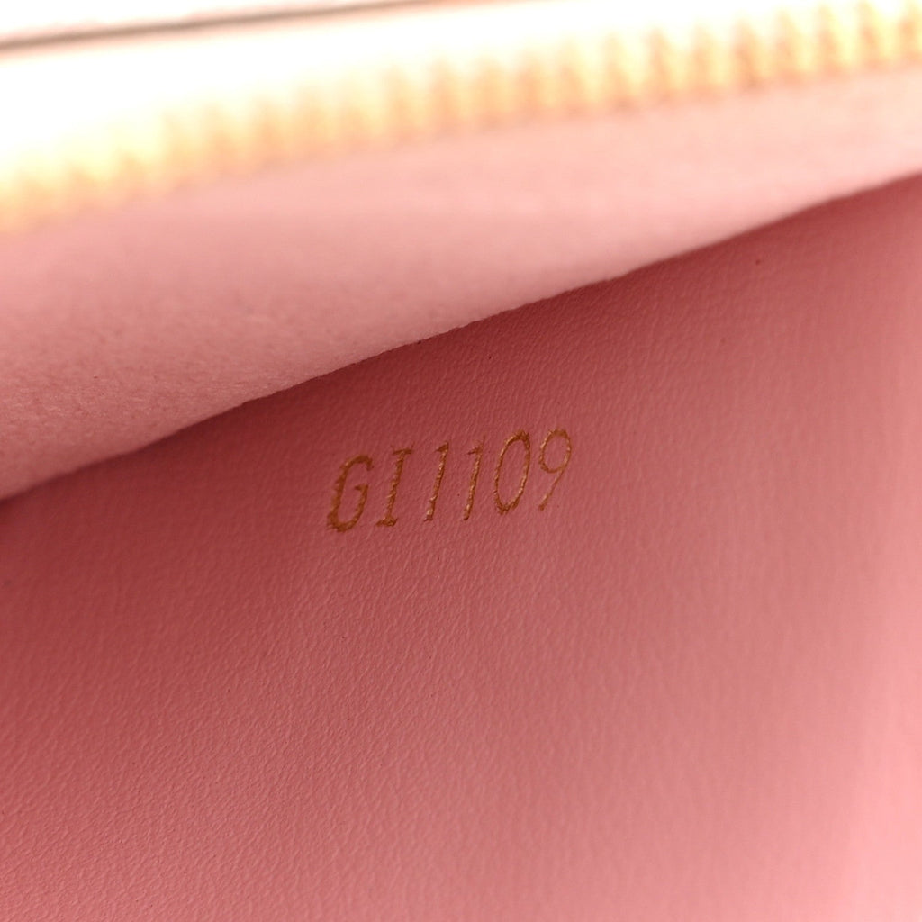 Louis Vuitton Monogram Giant Double Zip Pochette Rouge