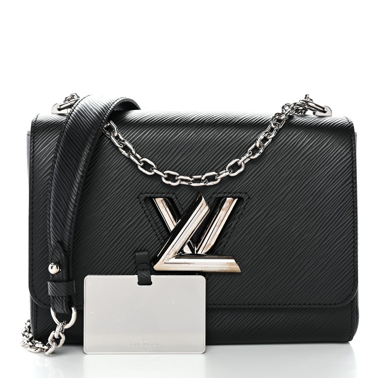 Louis Vuitton Epi Twist Shoulder Bag MM Black