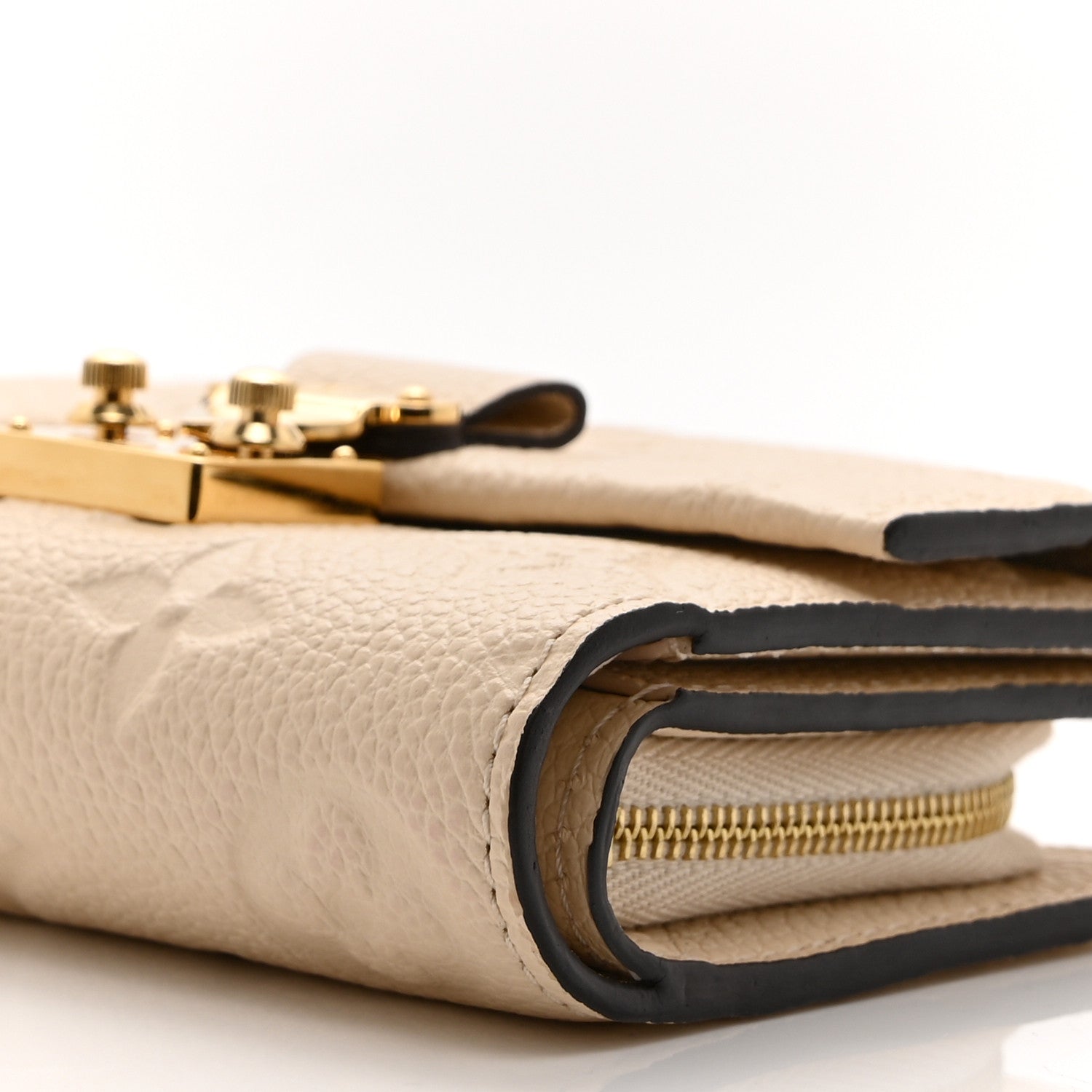 Louis Vuitton Empreinte Metis Compact Wallet Cream