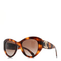 Acetate Polarized Butterfly Large CC Sunglasses 5492-A Tortoise
