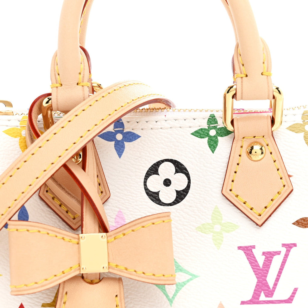 Louis Vuitton LV X TM Monogram Multicolor Nano Speedy White