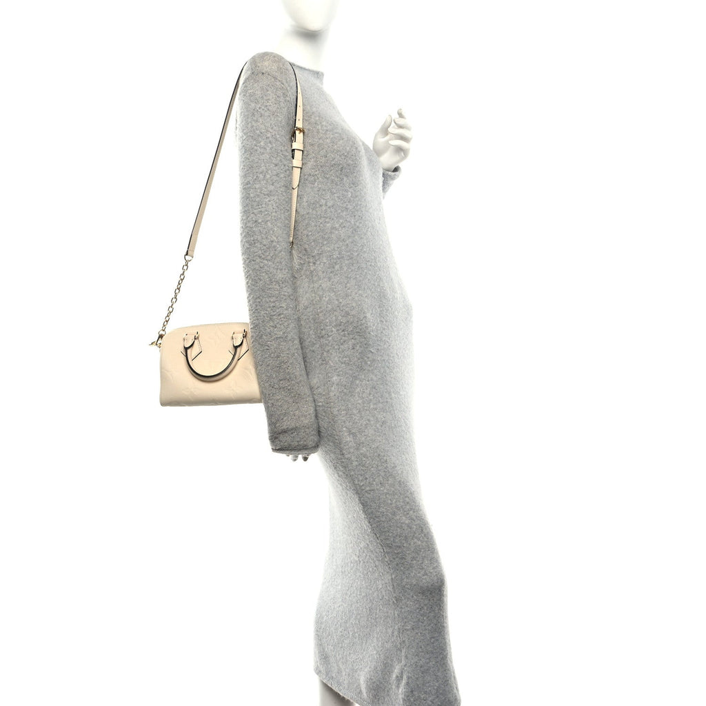 Louis Vuitton Empreinte Monogram Giant Speedy Bandouliere 20 Creme