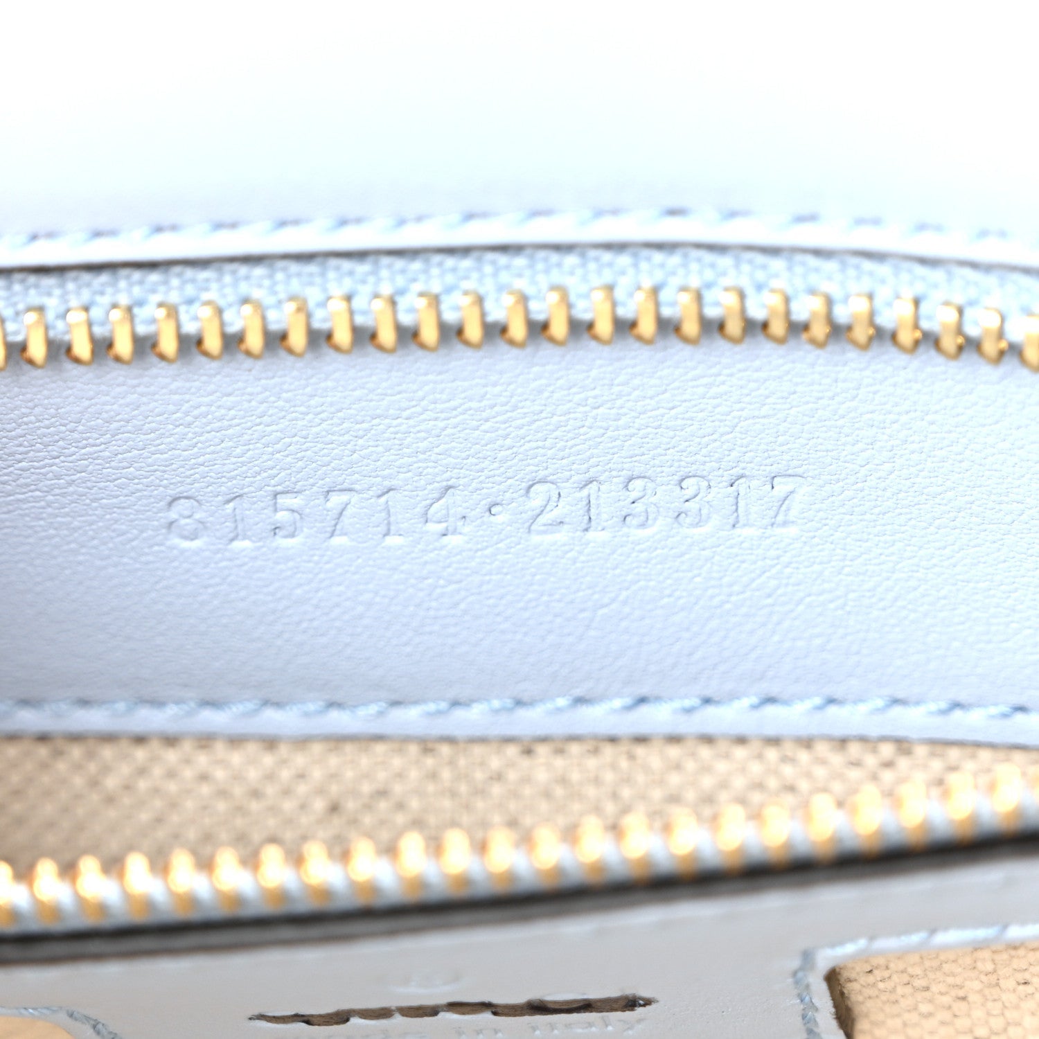 Gucci Roxy Calfskin Medium Blondie Top Handle Bag Cloudy Blue