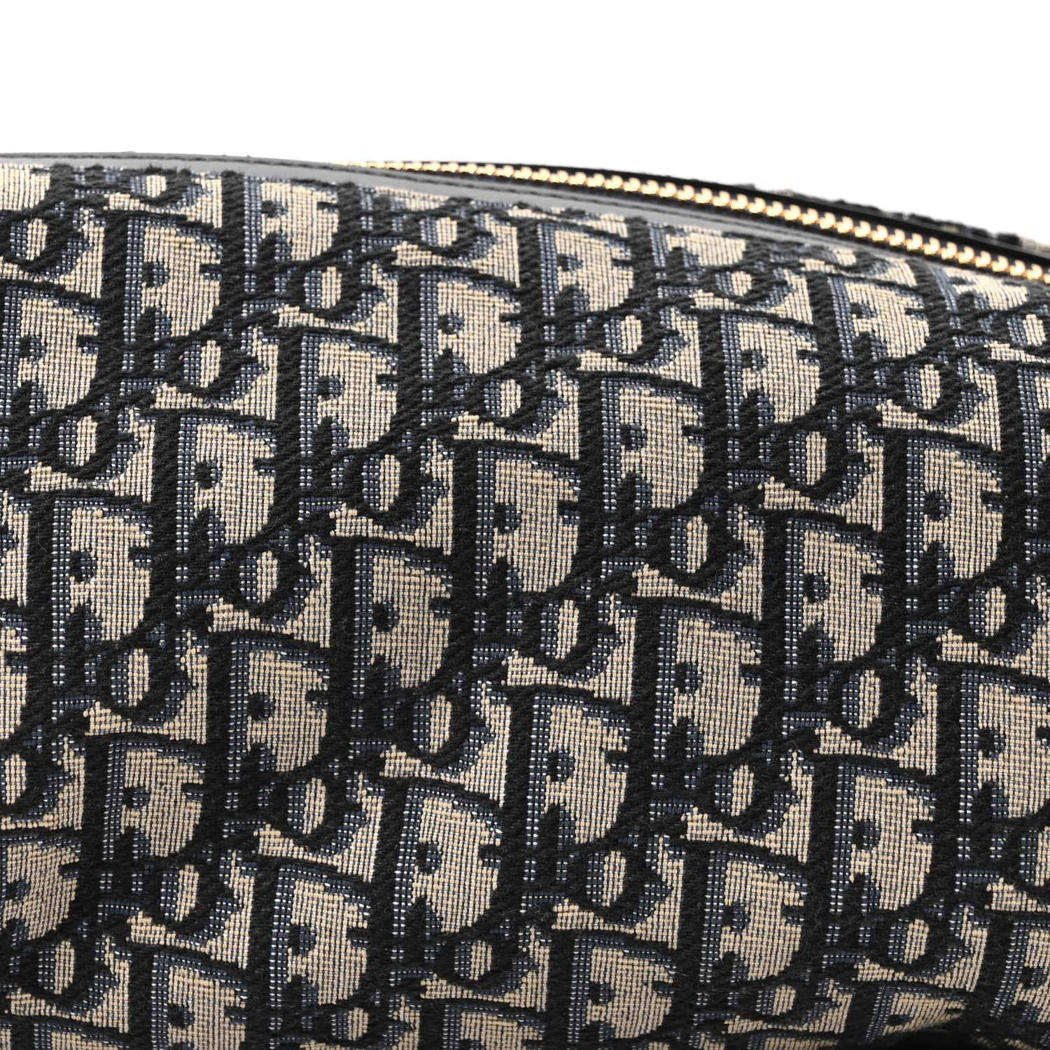 Christian Dior Oblique Medium D-Journey Bag Blue