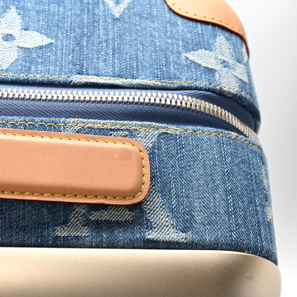 Louis Vuitton Monogram Denim Horizon 55 Blue