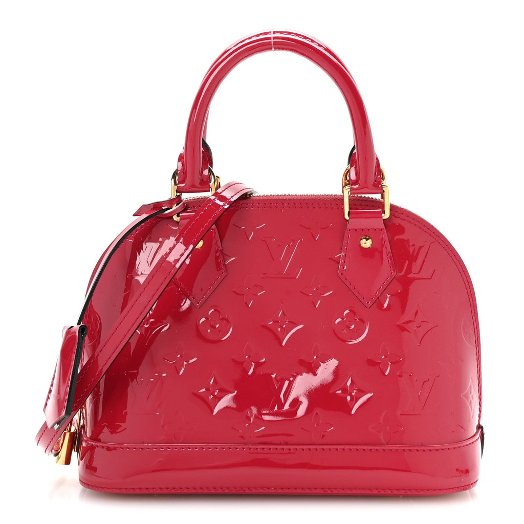 Louis Vuitton Vernis Alma BB Magenta