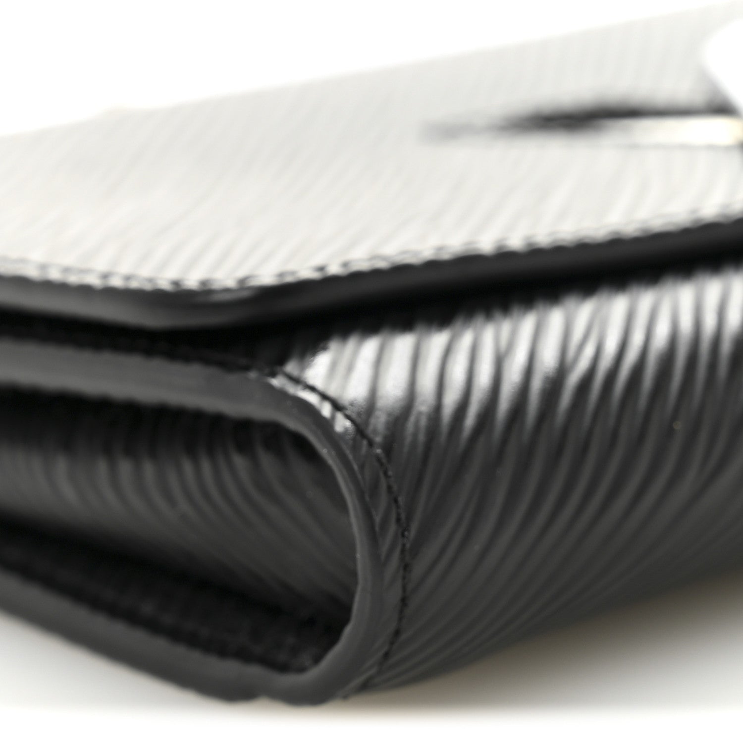 Louis Vuitton Epi Twist Chain Wallet Black