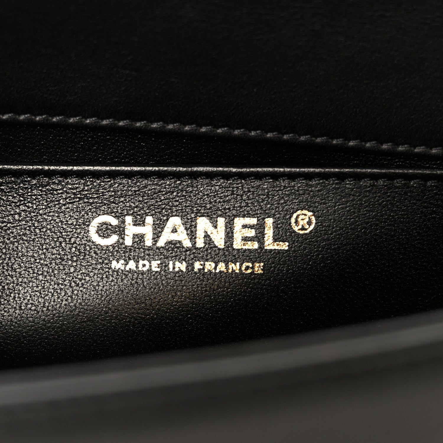 Chanel Lambskin Chevron Quilted Small Boy Flap Black