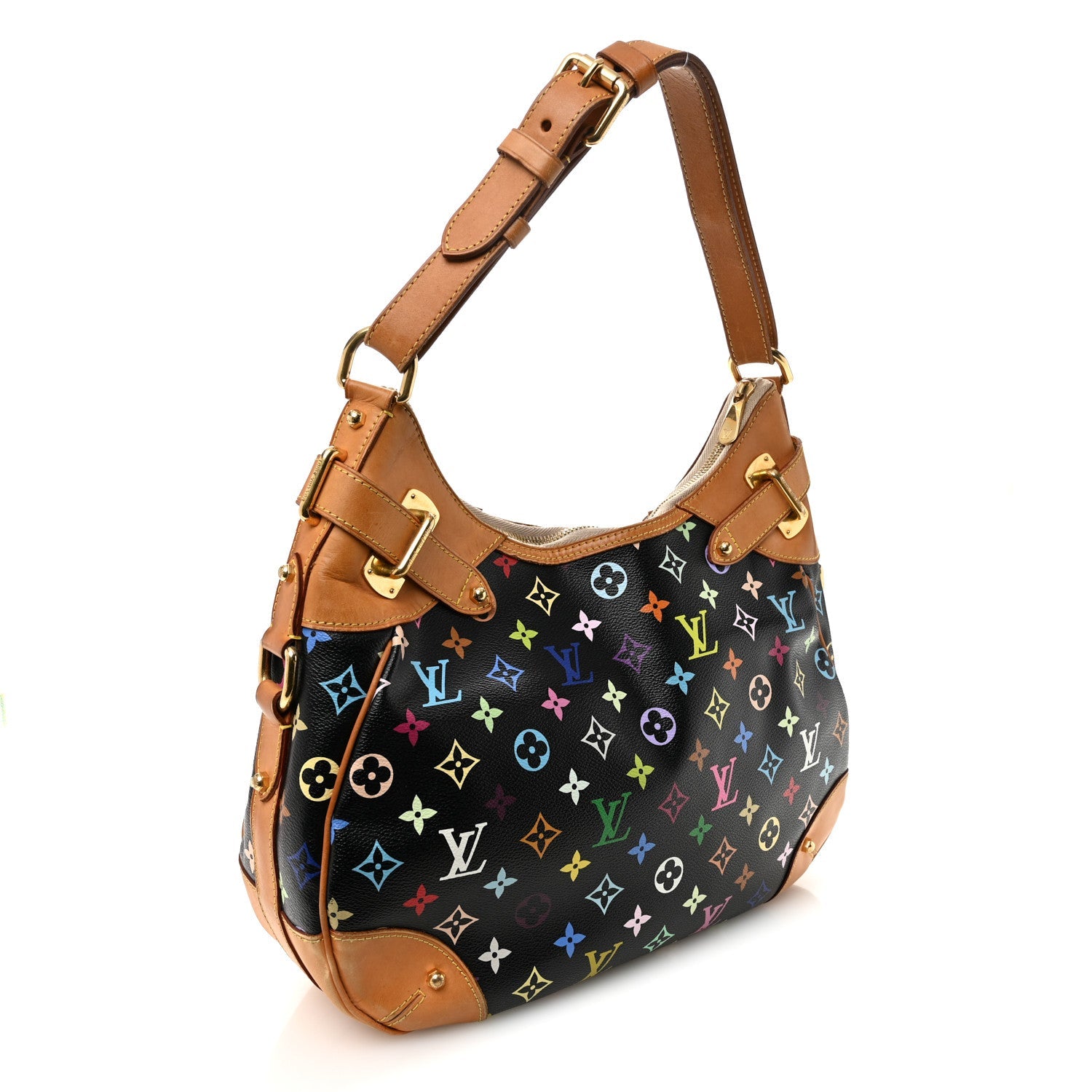Louis Vuitton Monogram Multicolor Greta Black