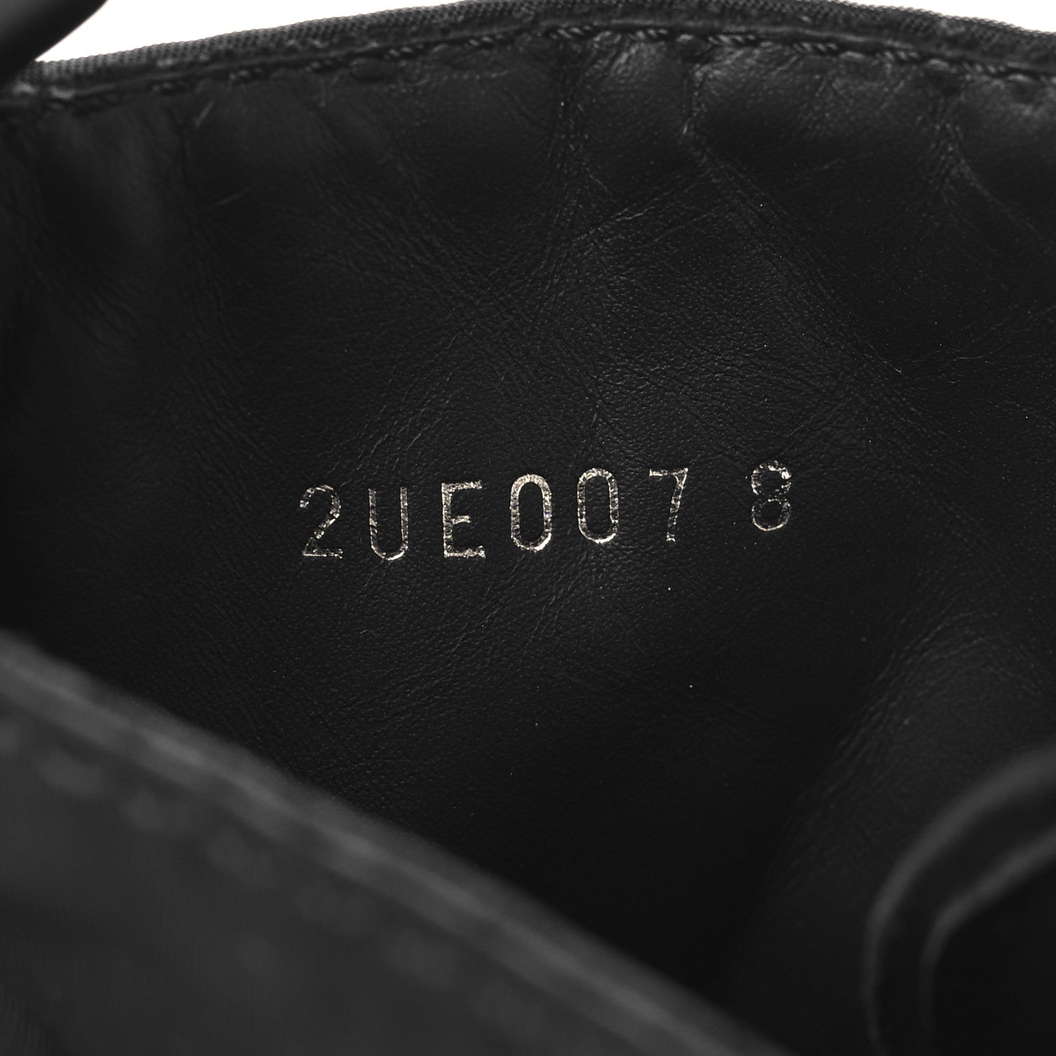 Prada Spazzolato Rois Re-Nylon Metal Triangle Logo Monolith Pouch Pocket 55mm Boots 38 Black