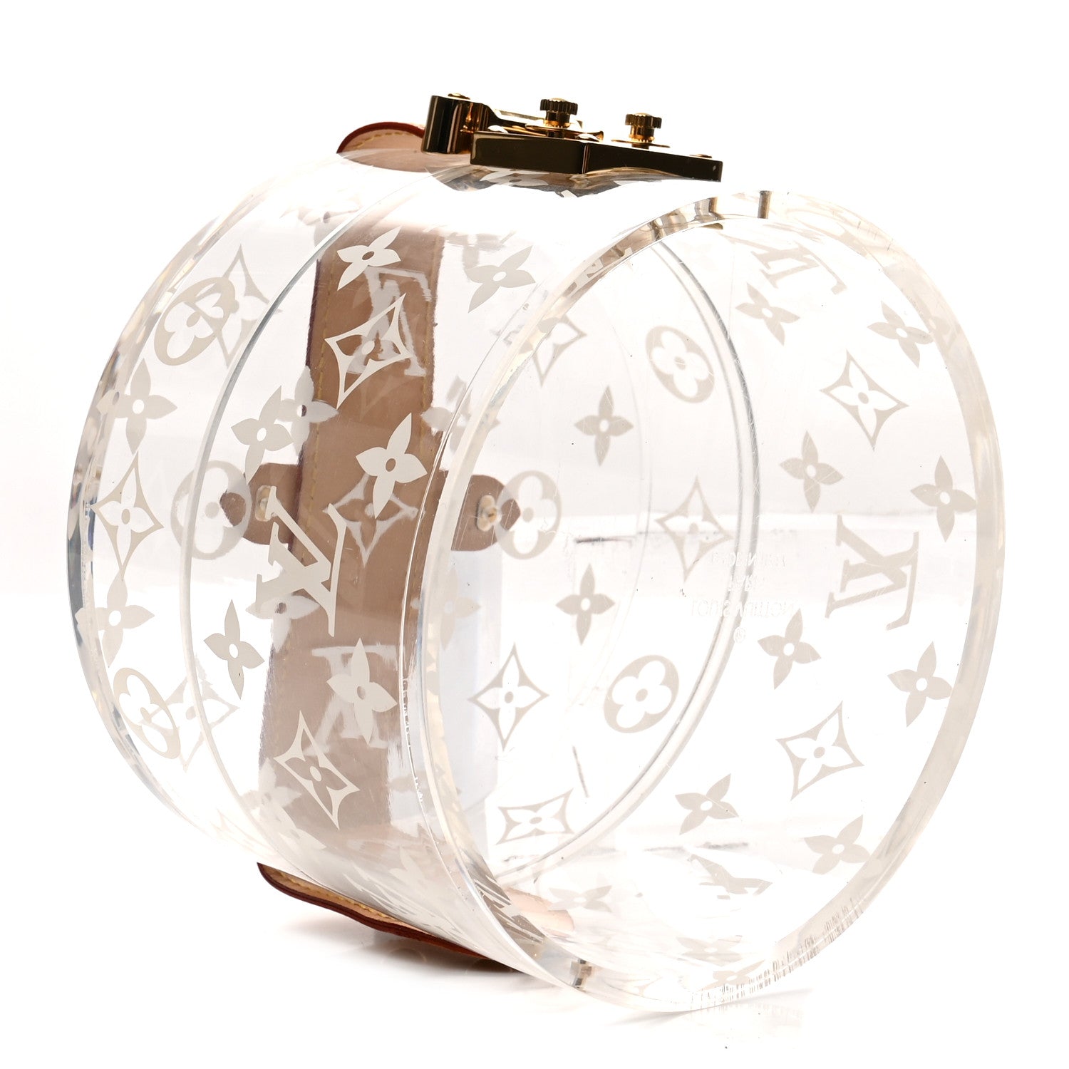 Louis Vuitton Transparent Plexiglass Box Scott