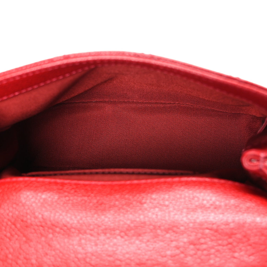 Chanel Caviar Quilted Mini Incognito Square Flap Red