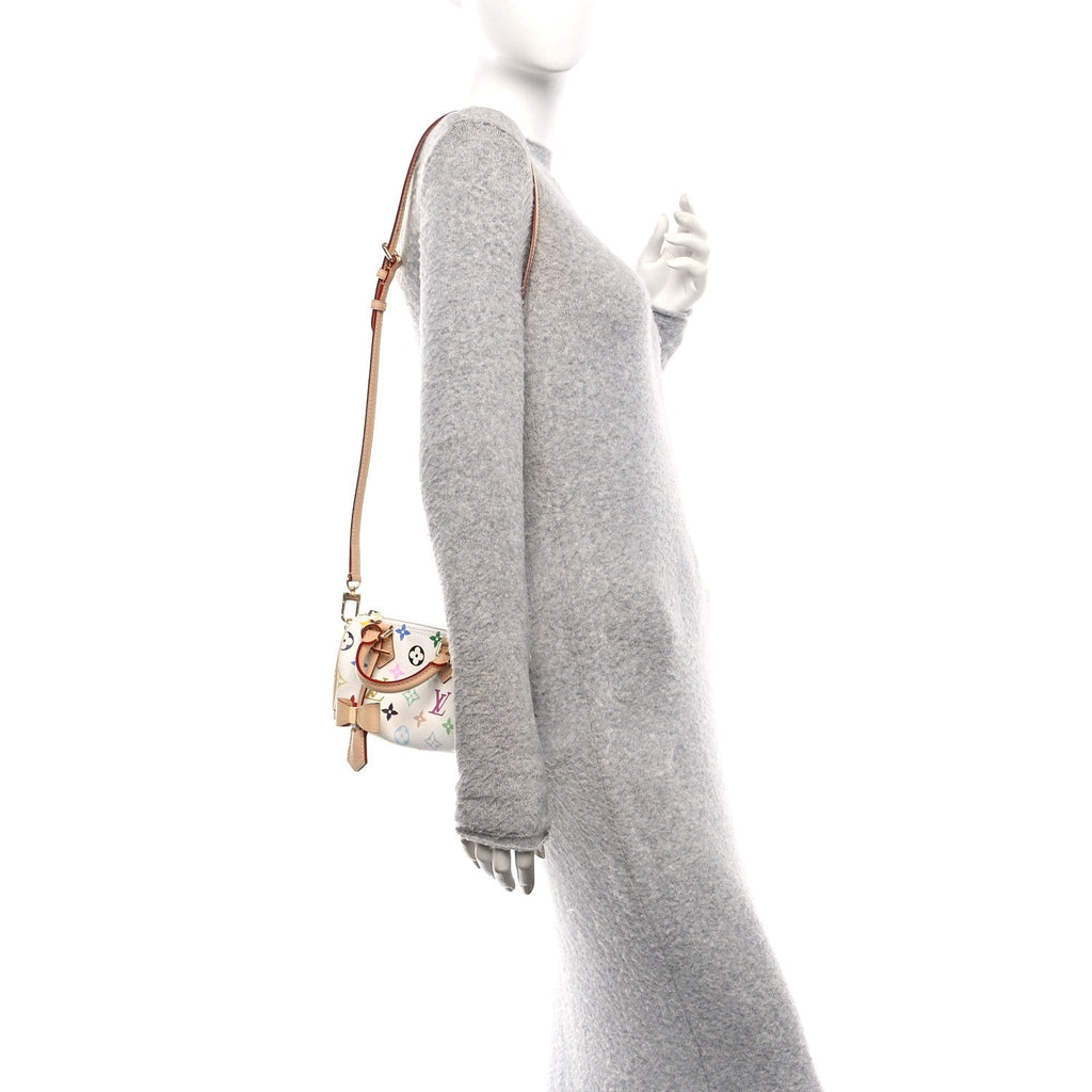 Louis Vuitton LV X TM Monogram Multicolor Nano Speedy White