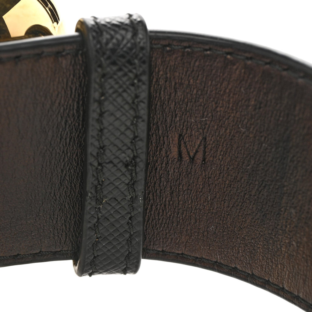 Prada Saffiano Metal Wrist Case M Gold