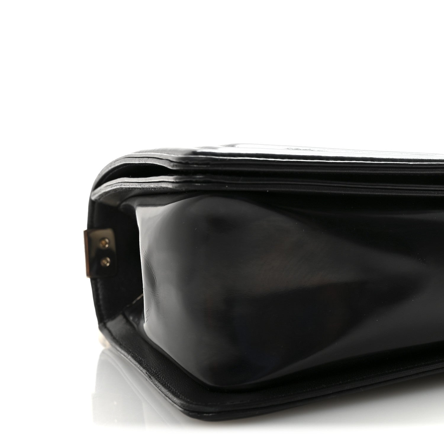 Chanel Iridescent Glazed Calfskin Quilted New Medium Boy Flap Black