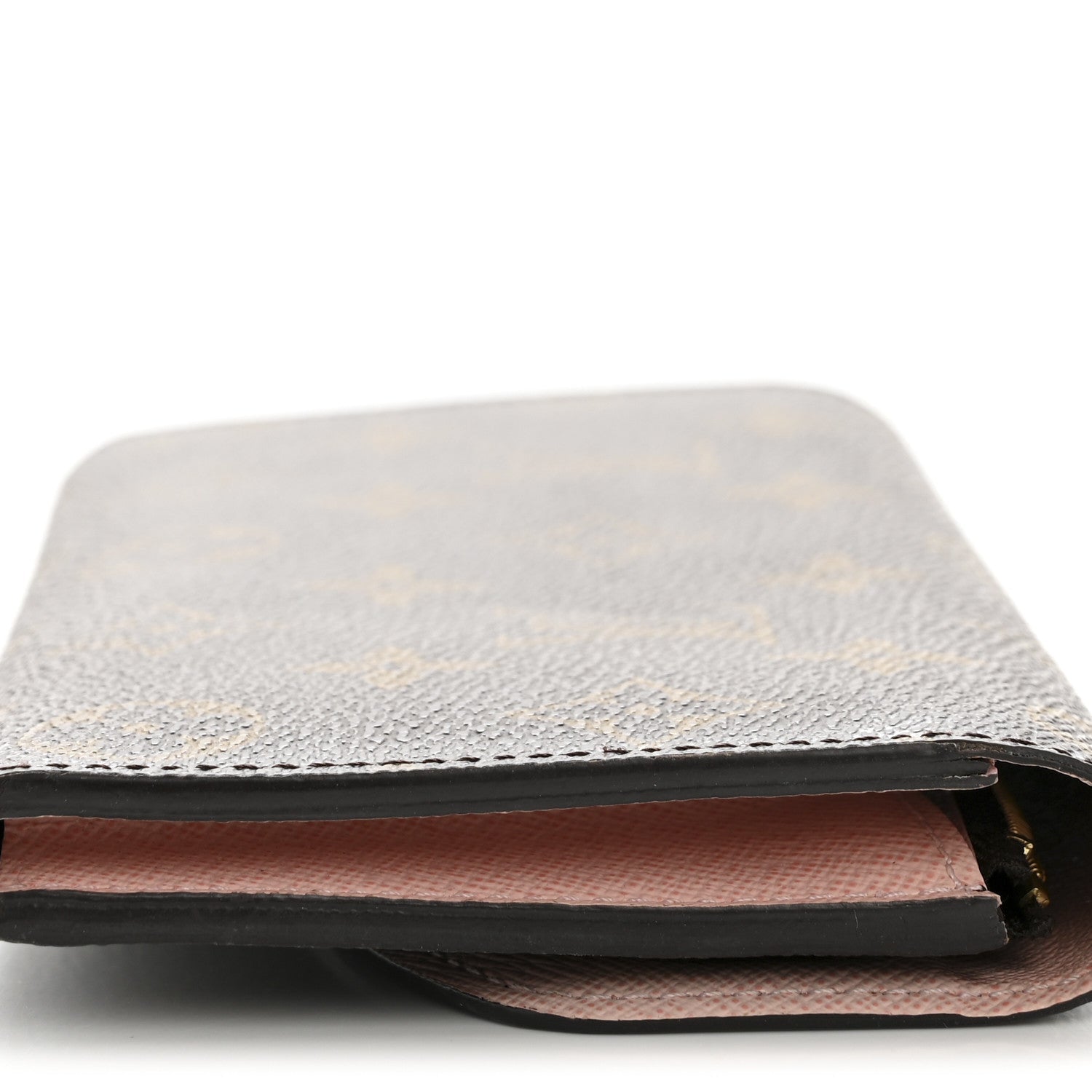 Louis Vuitton Monogram Emilie Wallet Rose Ballerine