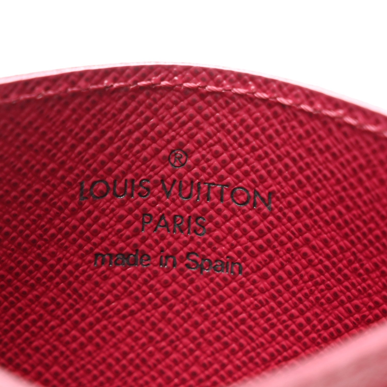 Louis Vuitton Monogram Card Holder Fuchsia