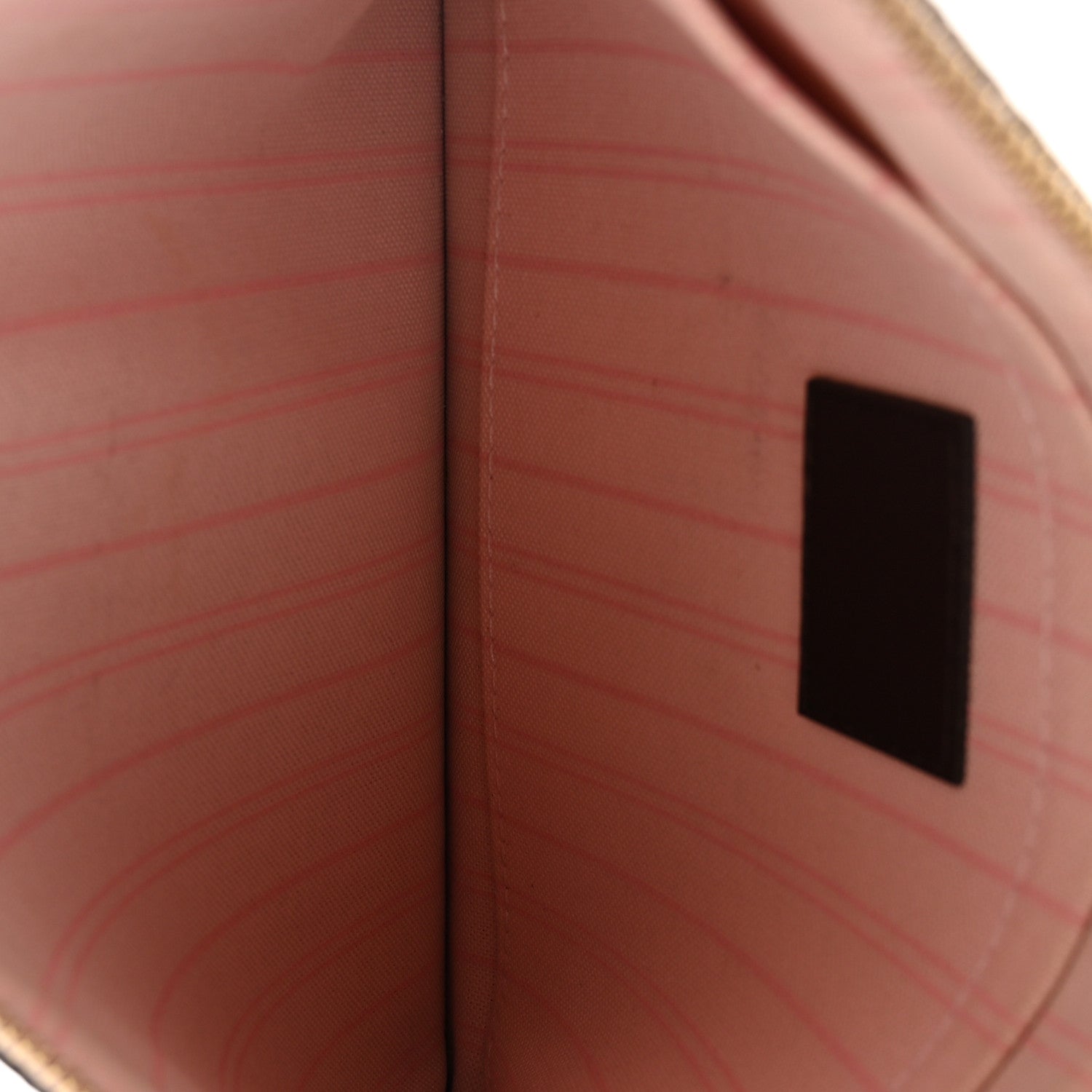 Louis Vuitton Damier Ebene Neverfull MM GM Pochette Rose Ballerine