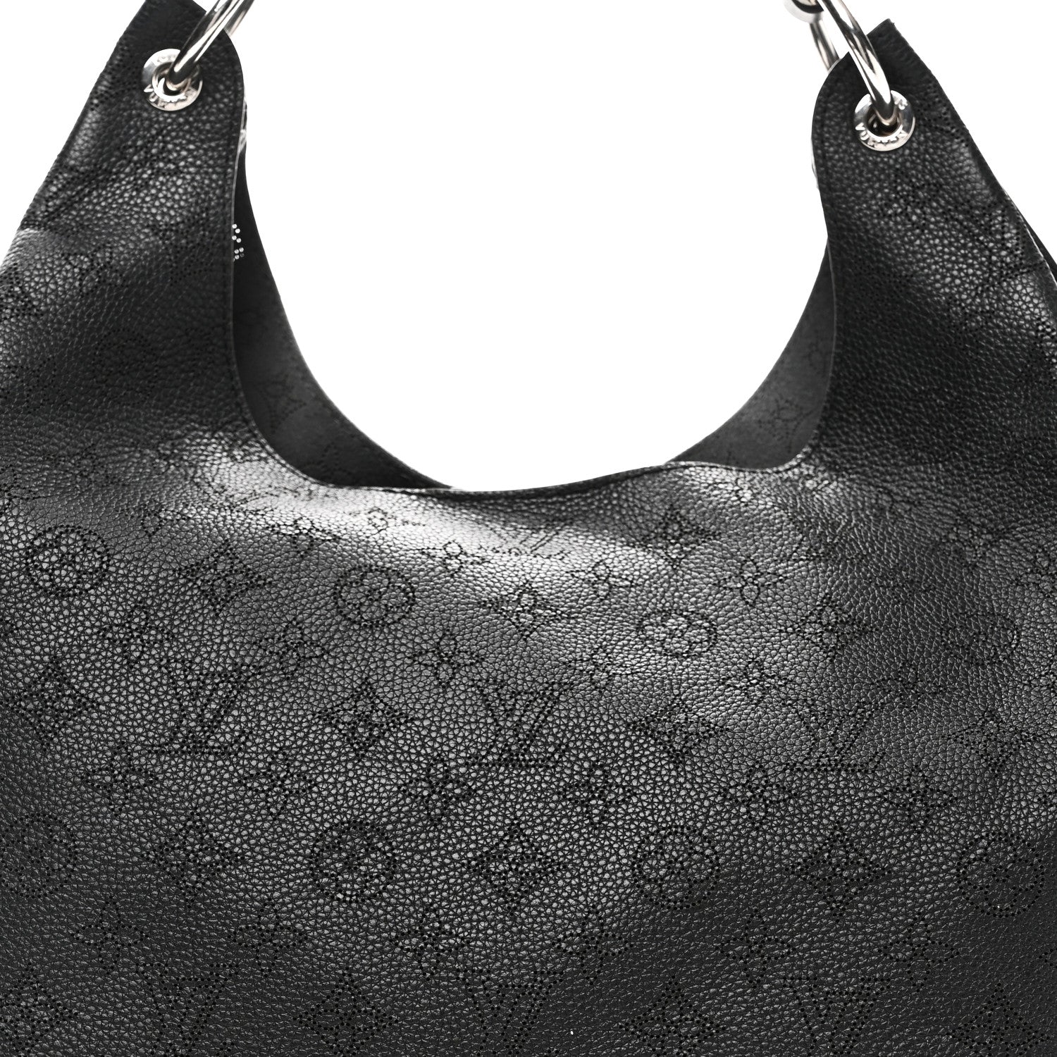 Louis Vuitton Mahina Carmel Hobo Black