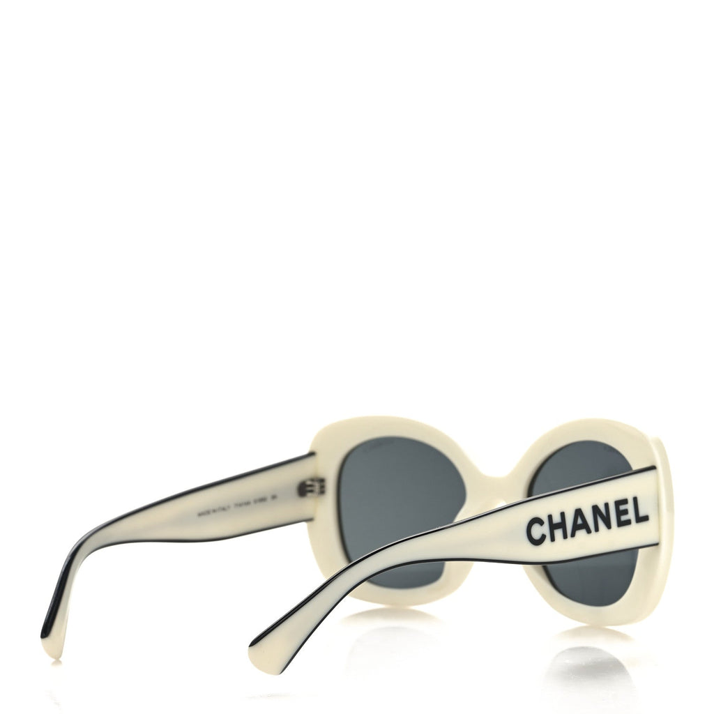 Acetate Sunglasses 71414A White