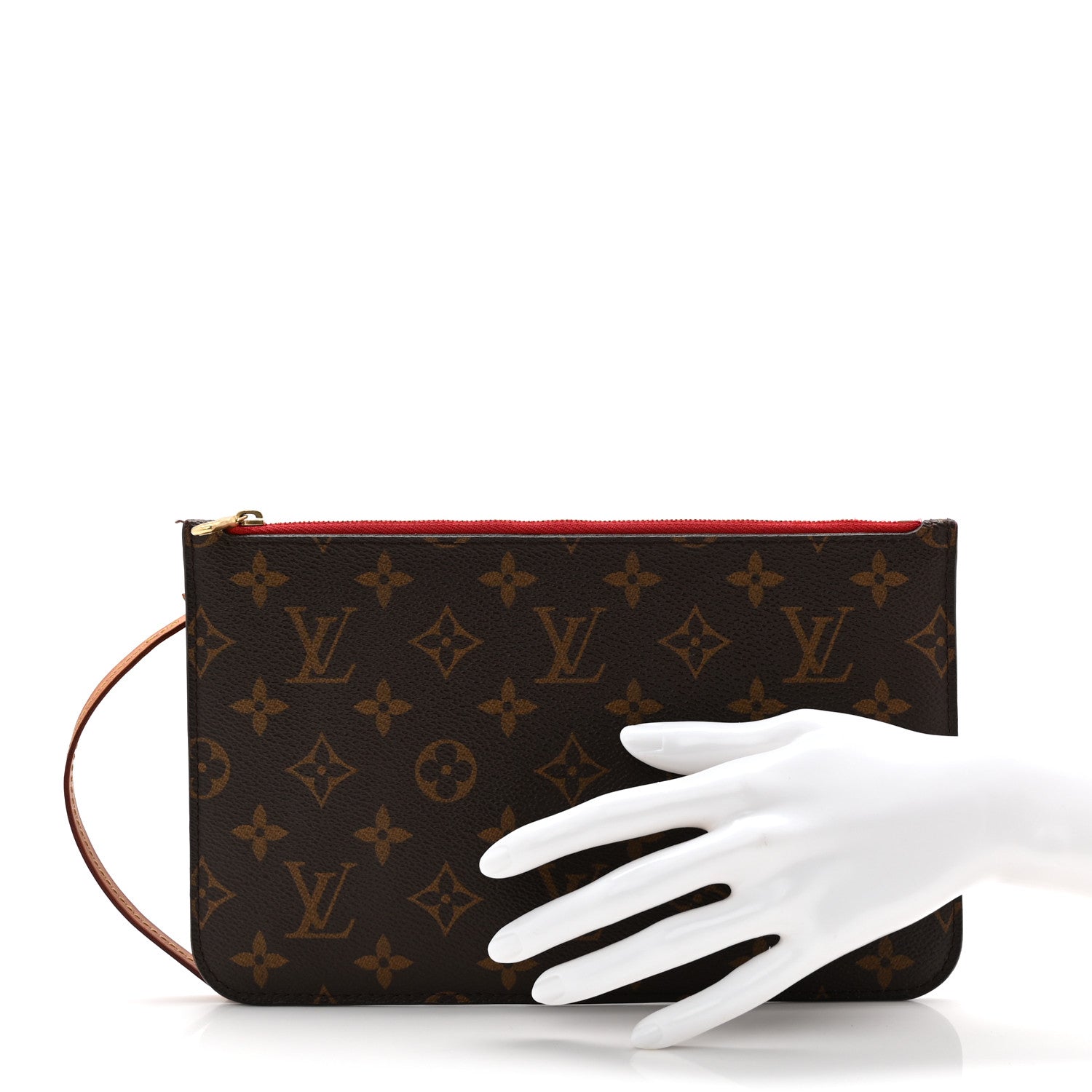Louis Vuitton Monogram Neverfull MM GM Pochette Cherry