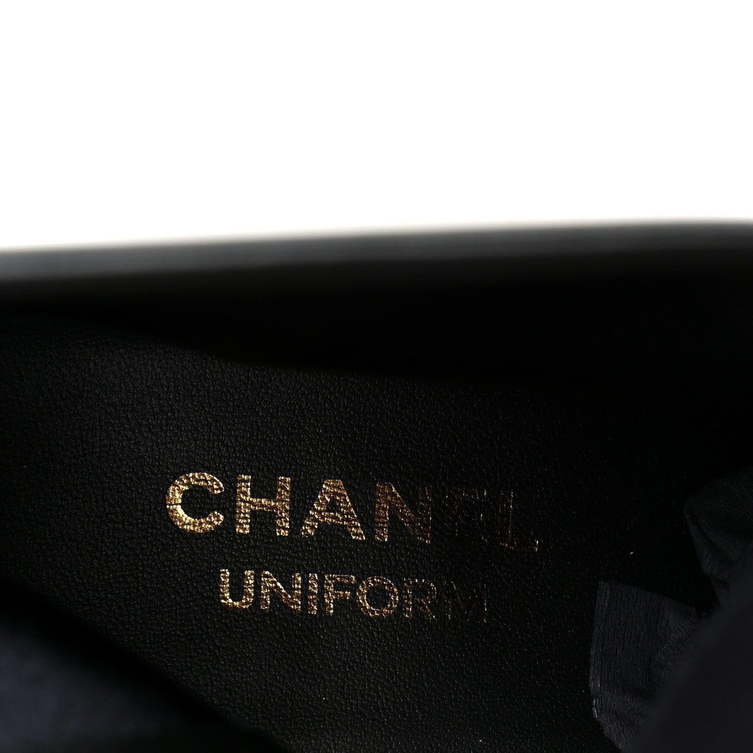 Chanel Stretch Lambskin Cap Toe CC Uniform Short Boots 38 Black