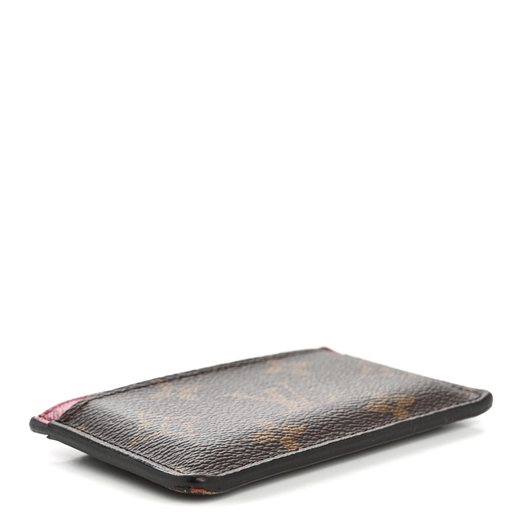 Louis Vuitton Monogram Card Holder Fuchsia