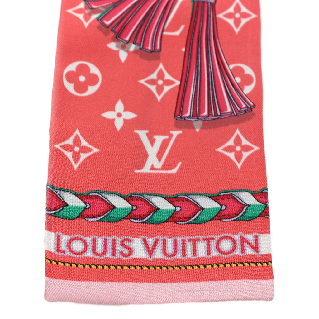 Louis Vuitton Silk Mix And Straps Bandeau Rose