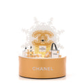 Glass N°5 Perfume Bottle Snow Globe