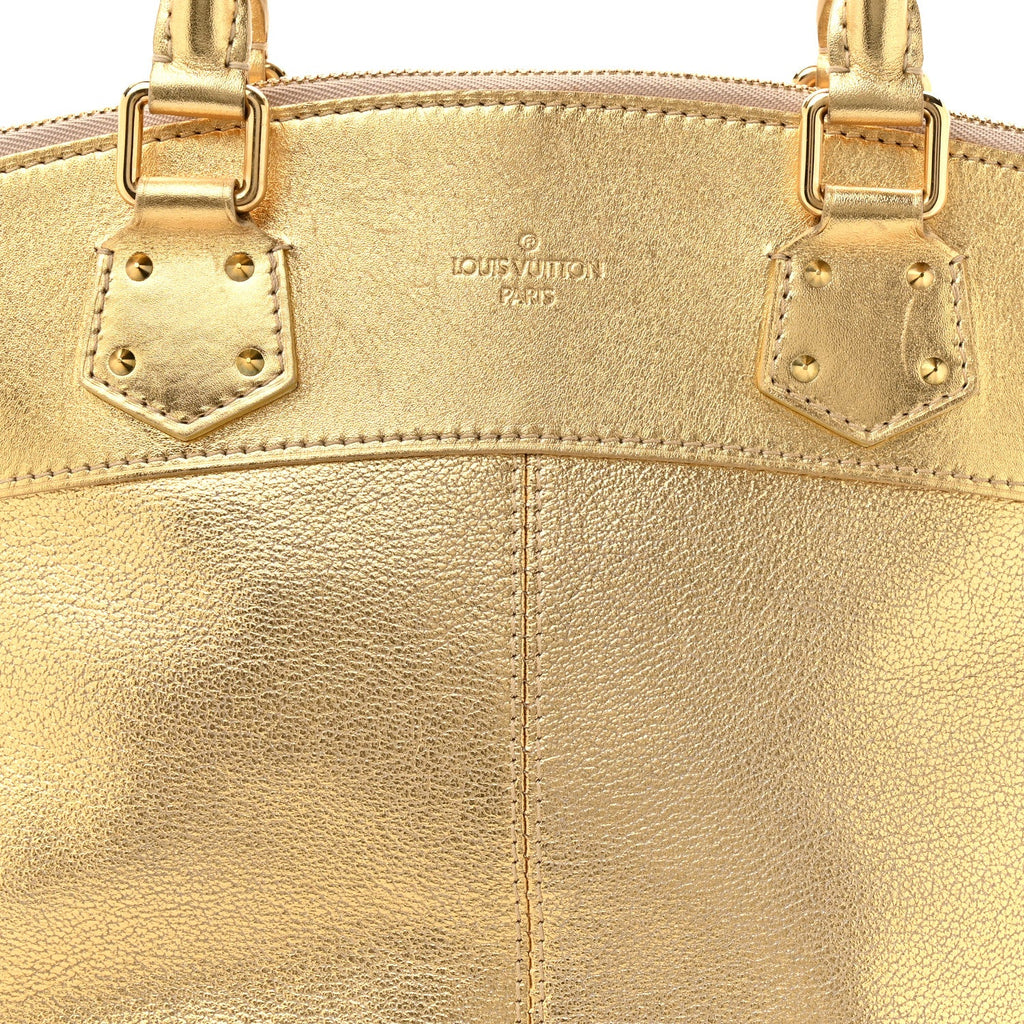 Louis Vuitton Suhali Lockit PM Gold