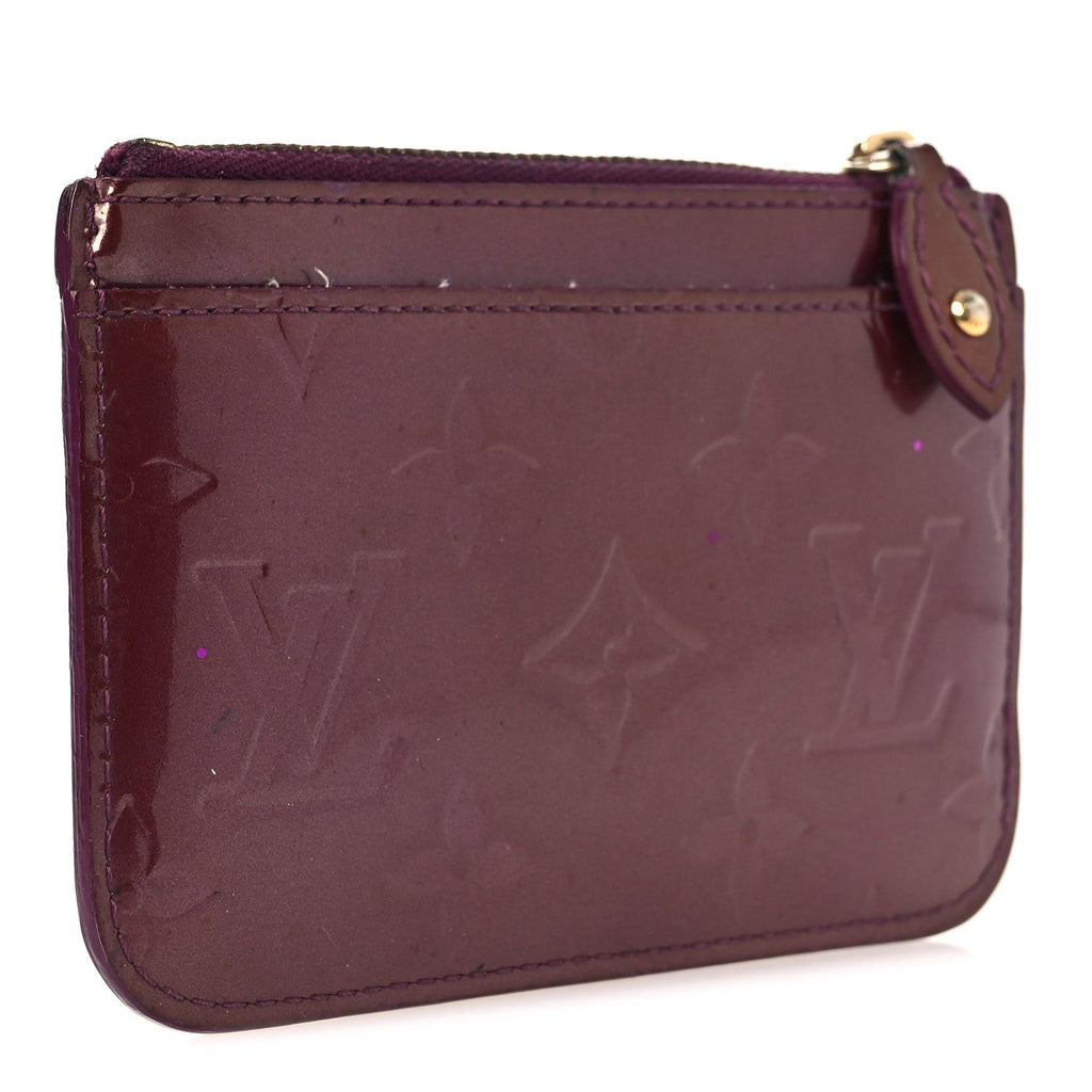 Louis Vuitton Vernis Key Pouch Violet