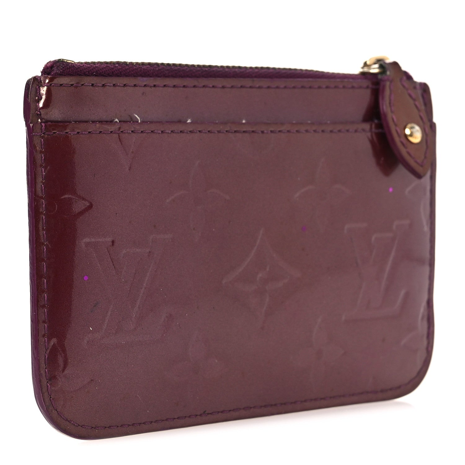 Louis Vuitton Vernis Key Pouch Violet